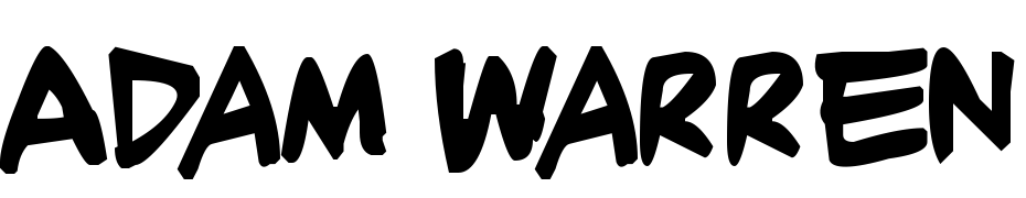 Adam Warren Pro Bold Font Download Free