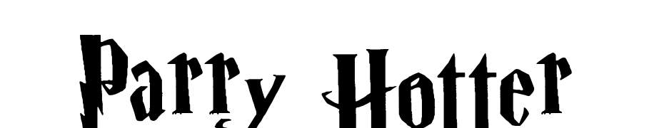 Parry Hotter Font Download Free