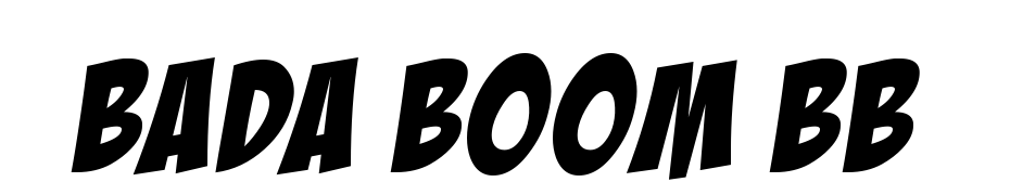 Bada Boom BB Font Download Free