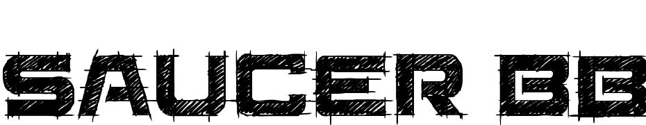 Saucer BB Font Download Free
