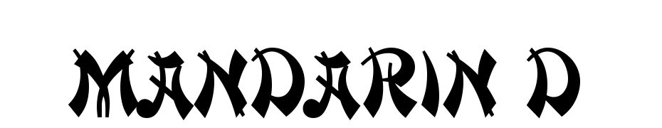Mandarin D Font Download Free