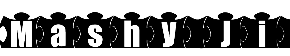 Mashy Jigsaw Font Download Free