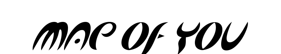 Map Of You Font Download Free