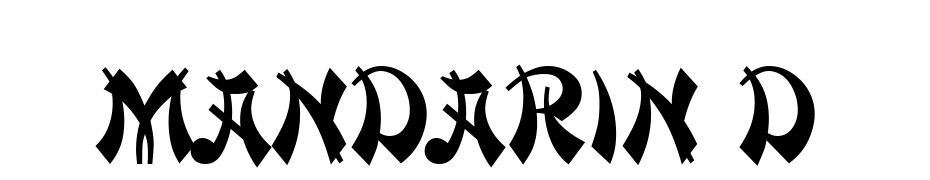 Mandarin D Font Download Free