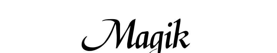 Magik Font Download Free