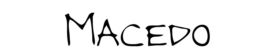 Macedo Font Download Free