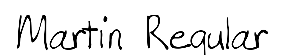 Martin Regular Font Download Free