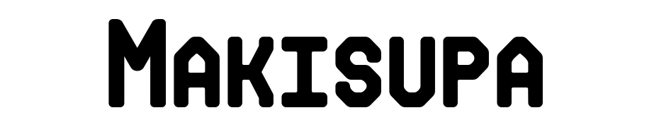 Makisupa Font Download Free