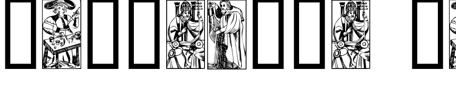 Marseille Tarot A Font Download Free