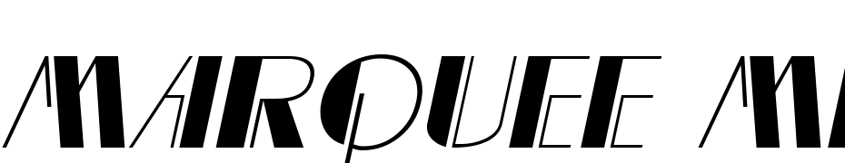 Marquee Mieux Italic Font Download Free