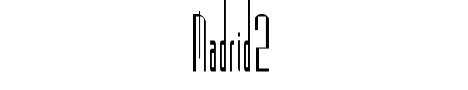 Madrid Regular cкачати шрифт безкоштовно