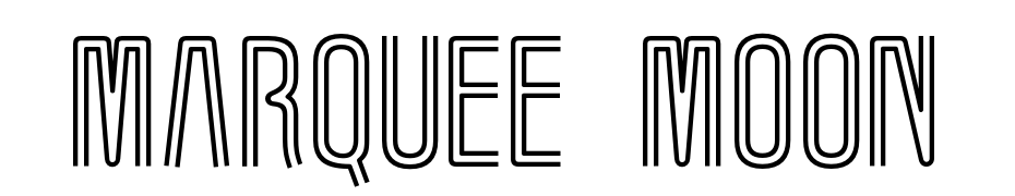 Marquee Moon Font Download Free