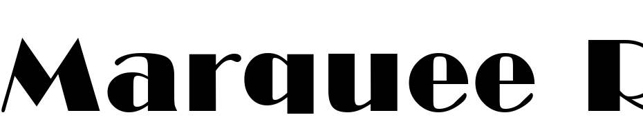 Marquee Regular Fuente Descargar Gratis