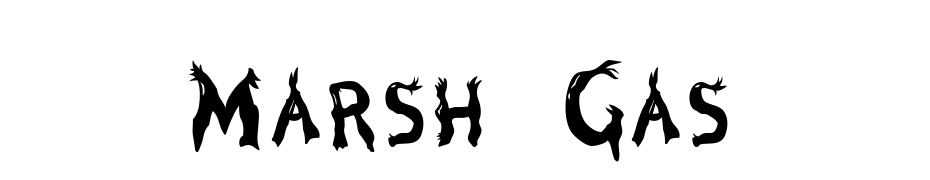 Marsh Gas Font Download Free
