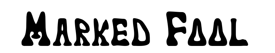 Marked Fool Schrift Herunterladen Kostenlos