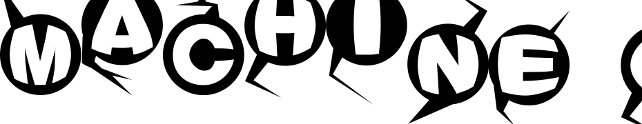 Machine Gun Font Download Free