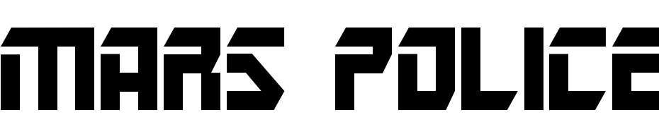 Mars Police Font Download Free