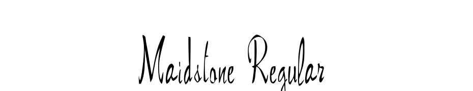 Maidstone Regular Font Download Free