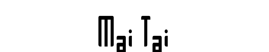 Mai Tai Font Download Free