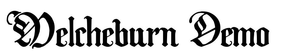 Melcheburn Demo Font Download Free