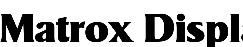Matrox Display SSi Font Download Free