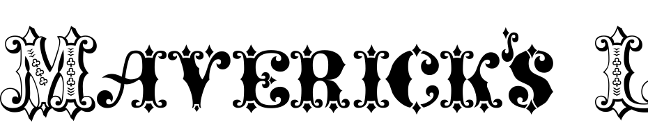 Maverick's Lucky Clubs Font Download Free