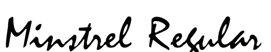 Minstrel Regular Font Download Free