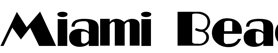 Miami Beach Light Font Download Free