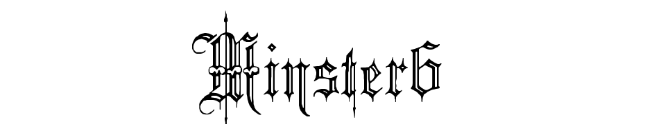 Minster6 Font Download Free