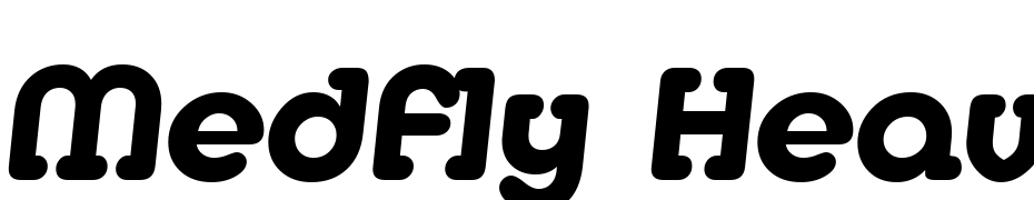 Medfly Heavy Font Download Free