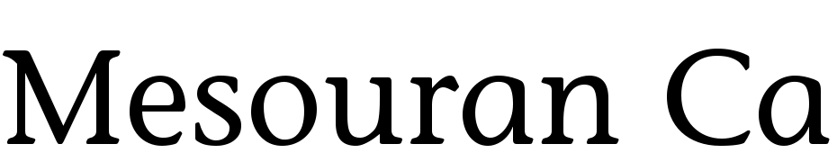 Mesouran Casual SSi Schrift Herunterladen Kostenlos