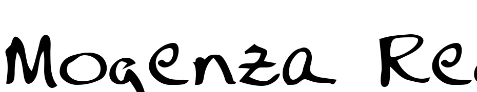 Mogenza Regular Font Download Free