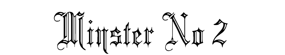 Minster No 2 Font Download Free