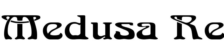Medusa Regular Font Download Free