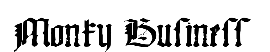 Monky Business Font Download Free