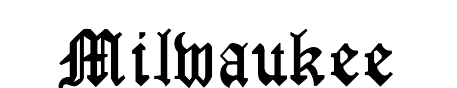 Milwaukee Font Download Free