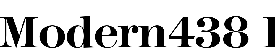 Modern438 Bold Font Download Free