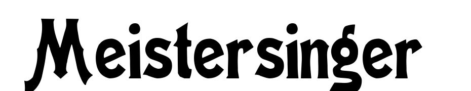 Meistersinger Font Download Free