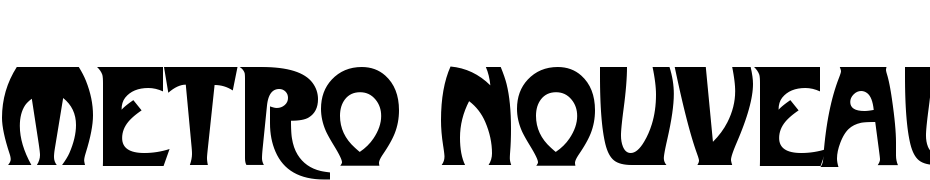 Metro Nouveau Font Download Free
