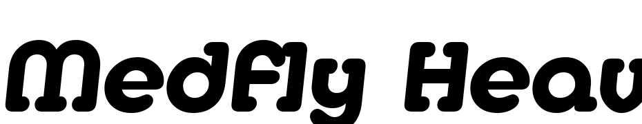 Medfly Heavy Regular Font Download Free