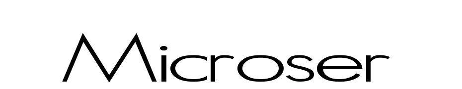 Micro Serif Light Font Download Free