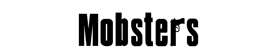 Mobsters Font Download Free