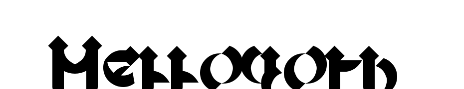 Mellogothic Font Download Free