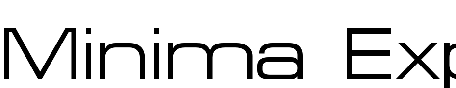 Minima Expanded SSi Expanded Font Download Free