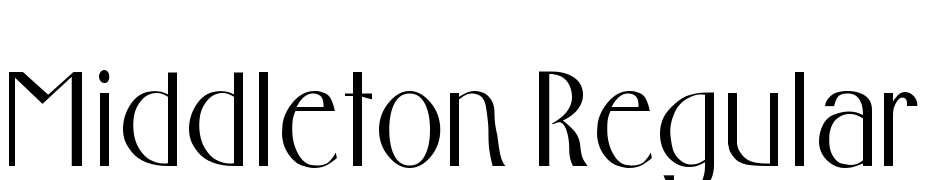 Middleton Regular Font Download Free
