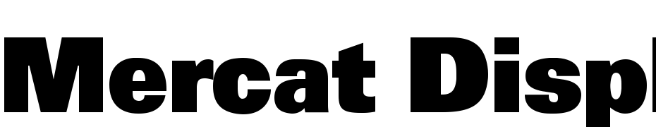 Mercat Display SSi Font Download Free