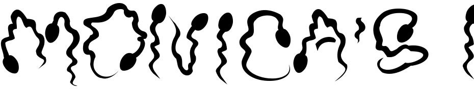 Monica's Dress Font Download Free