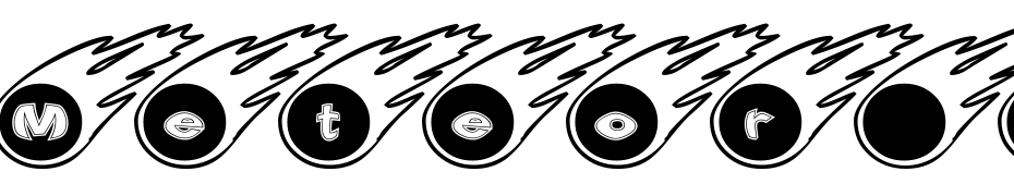 Meteor GM Font Download Free
