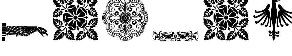 Medieval Dingbats Font Download Free