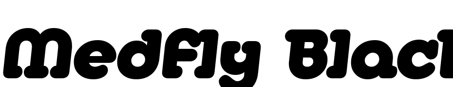 Medfly Black Regular Font Download Free
